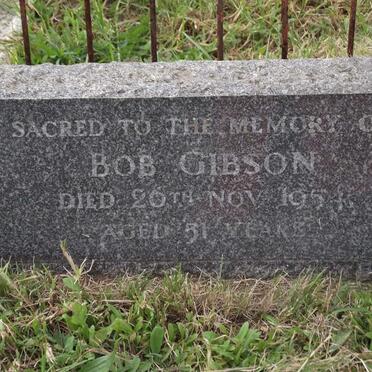 GIBSON Bob -1954