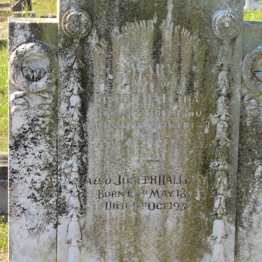 HALLIDAY Joseph 1861-1933 &amp; Mary 1860-1931