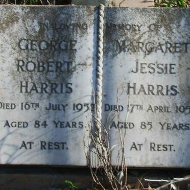 HARRIS George Robert -1952 :: HARRIS Margaret Jessie -1950