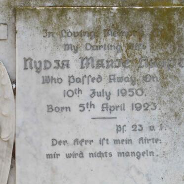 HAUPT Nydia Marie 1923-1950