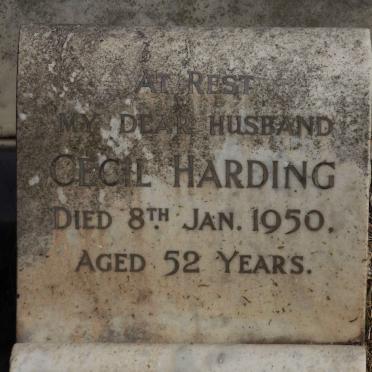 HARDING Cecil -1950