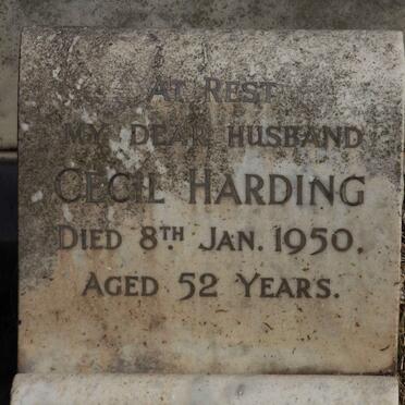 HARDING Cecil -1950