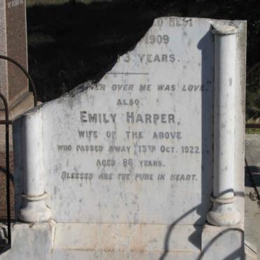 HARPER Charles -1909 &amp; Emily -1922