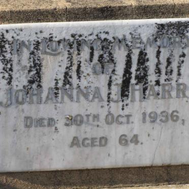HARRIS Johanna J. -1936