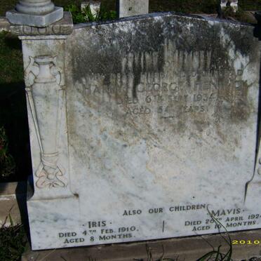 HENWICK Harry George -1934 :: HENWICK Iris -1910 :: HENWICK Mavis -1924