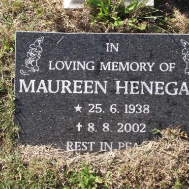 HENEGAN Maureen 1938-2002