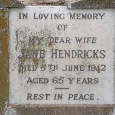HENDRICKS Jane -1942