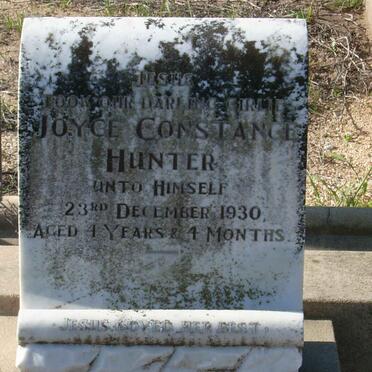 HUNTER Joyce Constance -1930