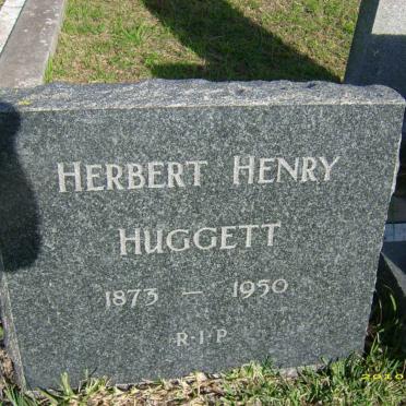 HUGGETT Herbert Henry 1873-1950