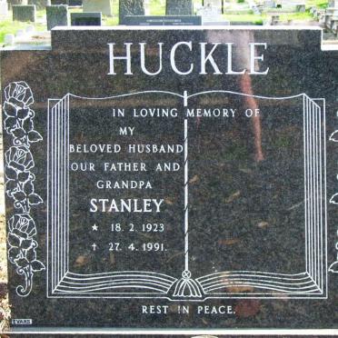 HUCKLE Stanley 1923-1991
