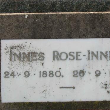 INNES Innes, Rose 1880-1939