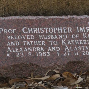IMRIE Christopher 1963-2007
