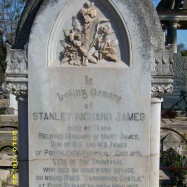 JAMES Stanley Richard -1903