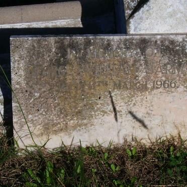 JARMAN George William -1966