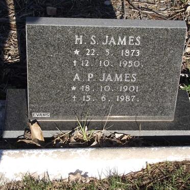 JAMES H.S. 1873-1950 :: JAMES A.P. 1901-1987