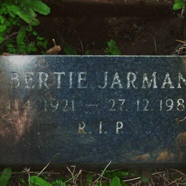 JARMAN Bertie 1921-1983