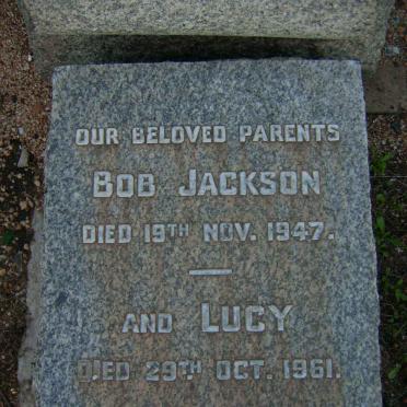 JACKSON Bob -1947 &amp; Lucy -1961