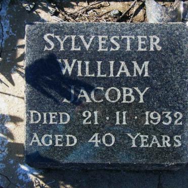 JACOBY Sylvester William -1932