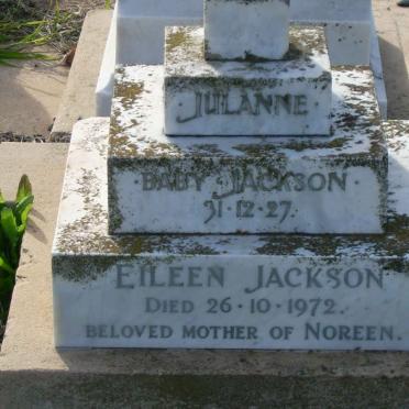 JACKSON Julanne -1927 :: JACKSON Eileen -1972