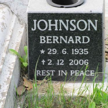 JOHNSON Bernard 1935-2006