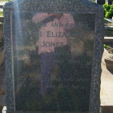 JONES Edith Elizabeth 1891-1954