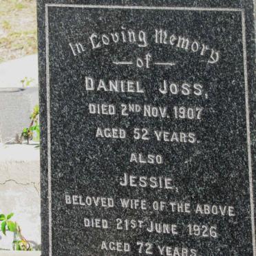 JOSS Daniel -1907 &amp;  Jessie -1926