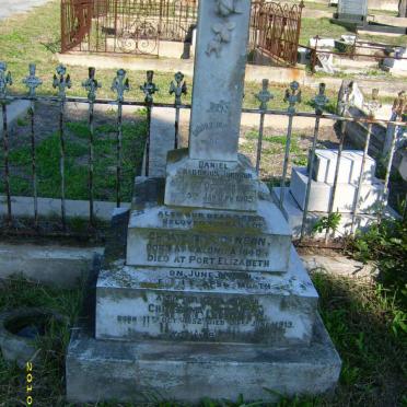 JOHNSON Daniel Gregorius 1882-1905 :: JOHNSON Christina 1840-1911 :: JOHNSON Christina 1852-1913