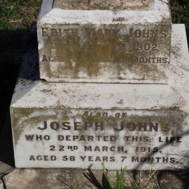 JOHNS Edith Mary -1902 :: JOHNS Joseph -1915