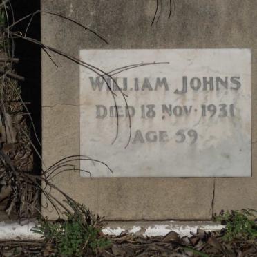 JOHNS William -1931