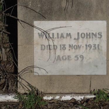 JOHNS William -1931