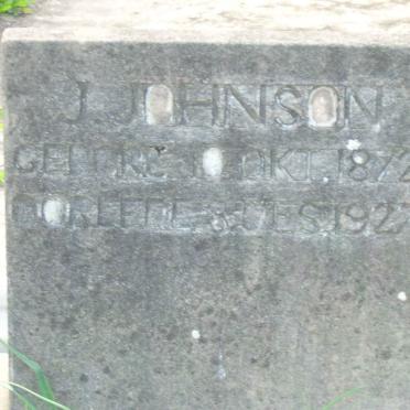JOHNSON J. 1872-1927
