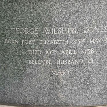 JONES George Wiltshire 1878-1958