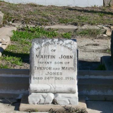 JONES Martin John -1936