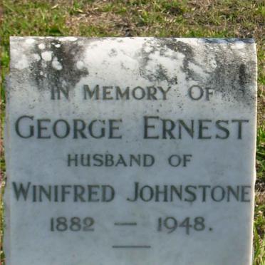JOHNSTONE George Ernest 1882-1948