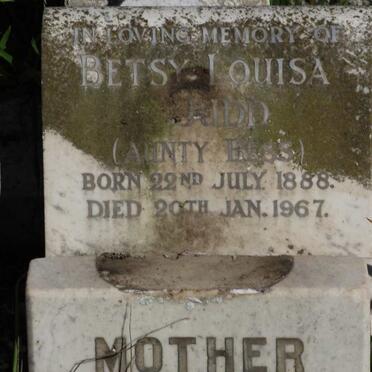 JUDD Betsy Louisa 1888-1967