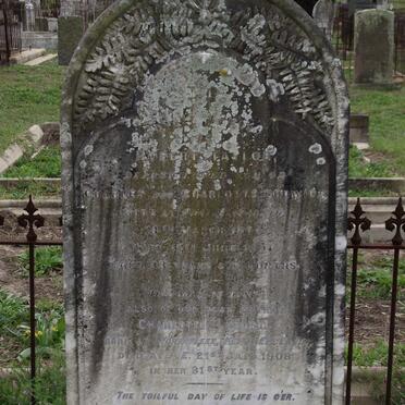 LUDWIG Robert Taylor 1864-1897 &amp; Charlotte -1908