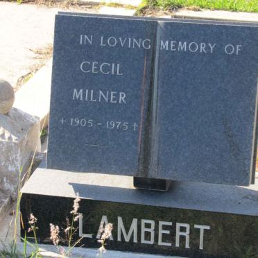 LAMBERT Cecil Milner 1905-1975