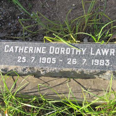 LAWRIE Catherine Dorothy 1905-1983