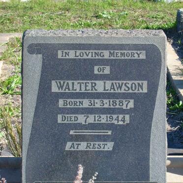 LAWSON Walter 1887-1944