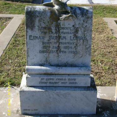 LOHRE Einar Julian 1894-1930