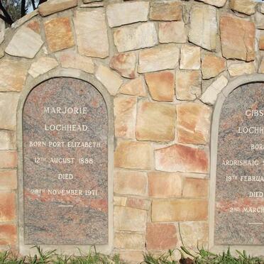 LOCHHEAD Gibson 1873-1943 &amp; Marjorie 1888-1971