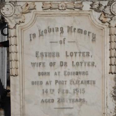 LOTTER Esther -1915