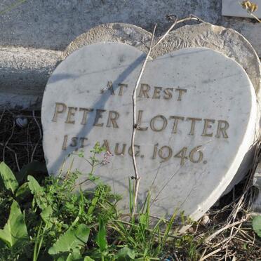 LOTTER Peter -1946