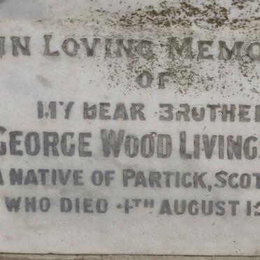 LIVINGSTON George Wood -1918