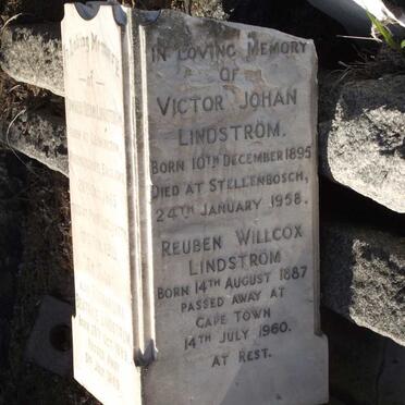 LINDSTROM Victor Johan 1895-1958 :: LINDSTROM Reuben Willcox 1887-1960