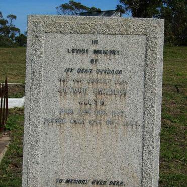 LLOYD Arthur Charles 1877-1945