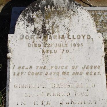 LLOYD Dora Maria -1895 :: BASISTALLO Guiseppe -1905