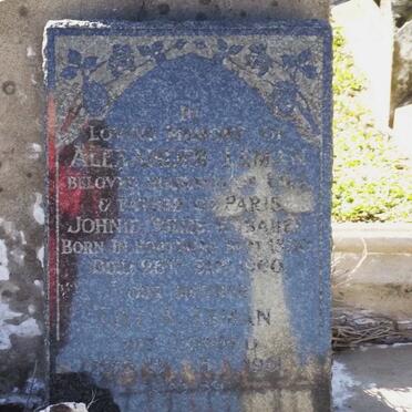 LEMAN Alexander 1880-1960 &amp; Lily A. HOWARD -1961