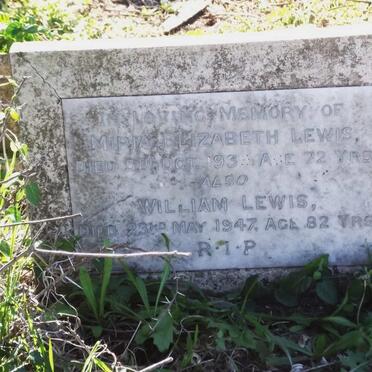 LEWIS William -1947 &amp; Miria Elizabeth -1939