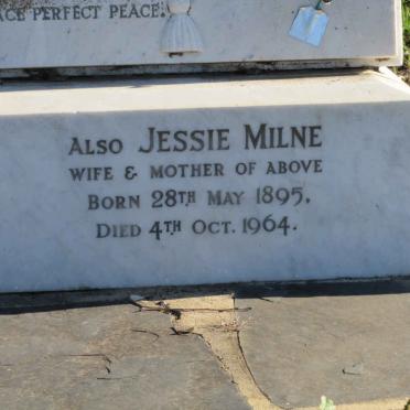 MILNE Jessie 1895-1964